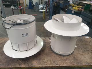 Pair of Electrically Operated Vents