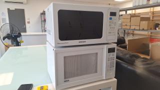 2 x Microwaves