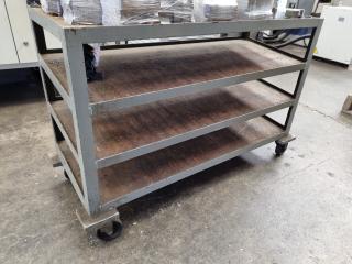 Heavy Duty Workshop Shelf Trolley