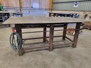 Heavy Steel Welding Workbench Table