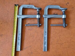2x Bessey Engineering Quick Action Clamps, 200x100mm
