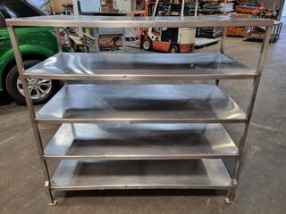 Stainless Steel Shelving Rack