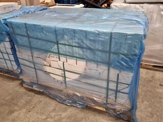 Pallet of 600x300mm Rectified Porcelain Tiles, 256x Units