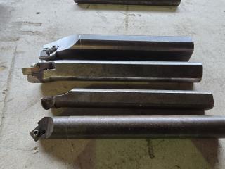 4 x Lathe Boring Bars 