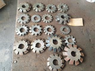 18 x Involute Gear Cutters