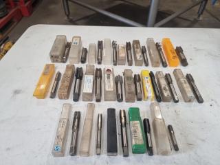 Large Assortment of 21 HSS Pipe Tapers