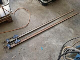 2x Record 2150mm Shash Clamps
