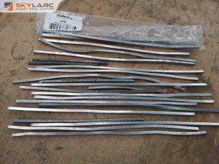 17x Weld Braze Galv Rod Welding Bars, 6.4x 410mm