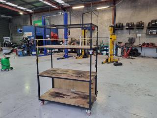 Workshop Mobile Shelf Trolley