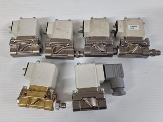 6x Solenoid Valve Assemblies by SMC