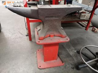Large Workshop Metalworking Anvil w/Stand