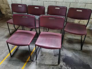 5x Stackable Chairs