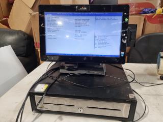 Digital Windows Based Touchscreen Till w/ Cash Drawer