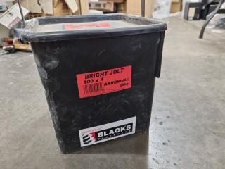 Bright Jolt 100x4mm Nails, Bulk 25kg Bucket