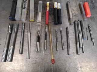 19x Assorted Small Mill Reamers