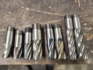 8 x Large End Mills