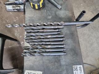 10 x Large Drill Bits 