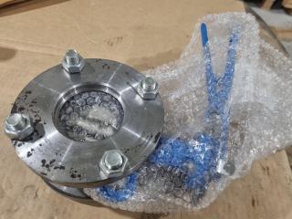 DN65 Butterfly Valve, New