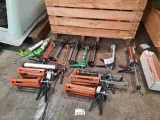 Large Assortment of Dispenser Guns