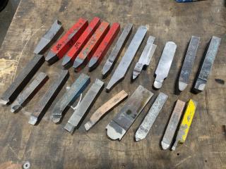 21x Assorted Lathe Turning Steel