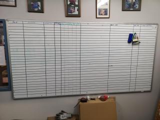 2400mm Whiteboard by 3D Products