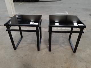 Modern Glass Corner/Hall Table