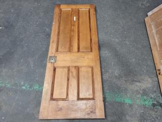 Vintage Wood Interior Door