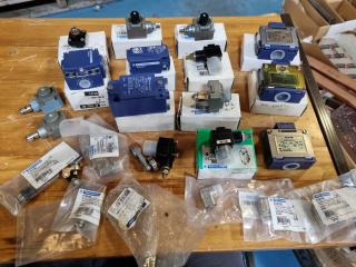 Assorted Telemecanique Limit Switches & Attachments