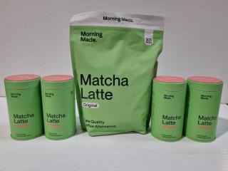 Morning Made Assorted Cafe Grade Matcha Latte Powders