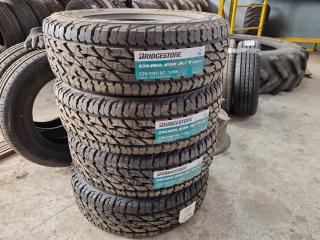 4x Bridgestone Dueler A/T 697 Tyres, Size 225/70 R15C