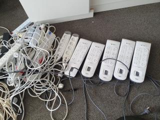 Assorted Power Multi Boards & Power Leads
