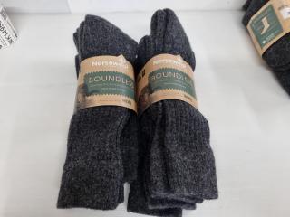 Norsewear Boundless Wool Blend Socks, 2x 3-Packs, Size Medium