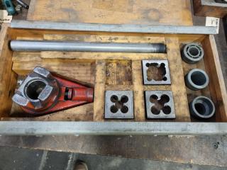 Vintage P&N BSPT Threading Die Set