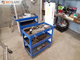 3 Tier Steel Workshop Trolley