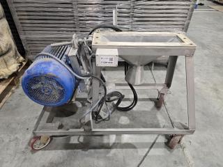 Large Three Phase Motor on Stand