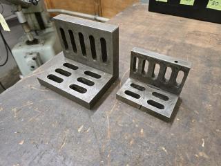 2 x Milling Angle Plates
