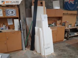 Large Lot of Kitchen Cabinetry Panels