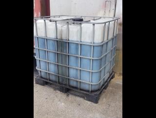 IBC Tank of Used Oil