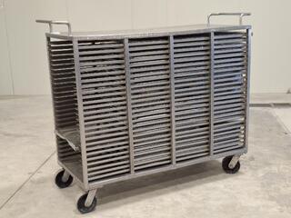 Stainless Steel Tray Trolley
