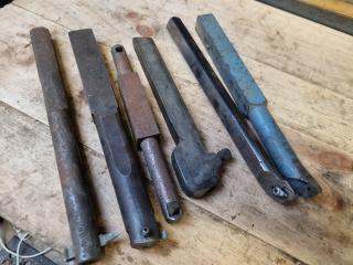 Assorted Lathe Turning Tools & Boring Bars