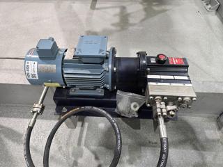 Wanner Hydra-Cell Pump with ABB Motor