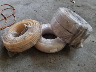 4x Rolls of 13mm Dia Plastic Tubing