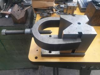 Large V Block with Clamp