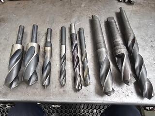 Lot of Large Drill Bits