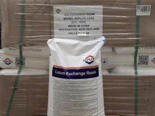 1000 Liters of Seplite Cation Exchange Resin