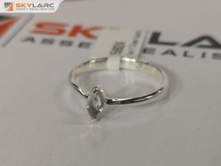 Marquise Cut Ring | Small | Clear Quartz