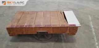 Vintage Cast Wheel Trolley