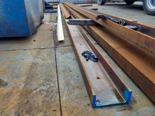 2x Lengths of Channel Steel plus 2x Lengths of Angle Steel