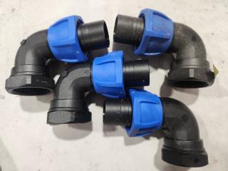 4 x LDFB40 40mm Female Bends