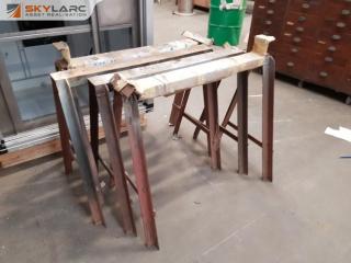 4 x Steel Work Stands